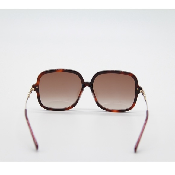 NEW GUCCI GG0884SA 002 HAVANA SQUARE SUNGLASSES GUCCI GG 0884SA BROWN - Picture 8 of 12